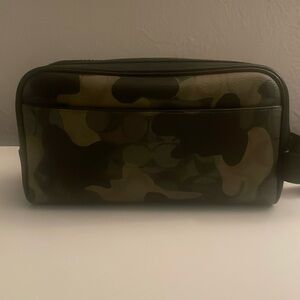 Coach Travel Kit in Signature Camo Print